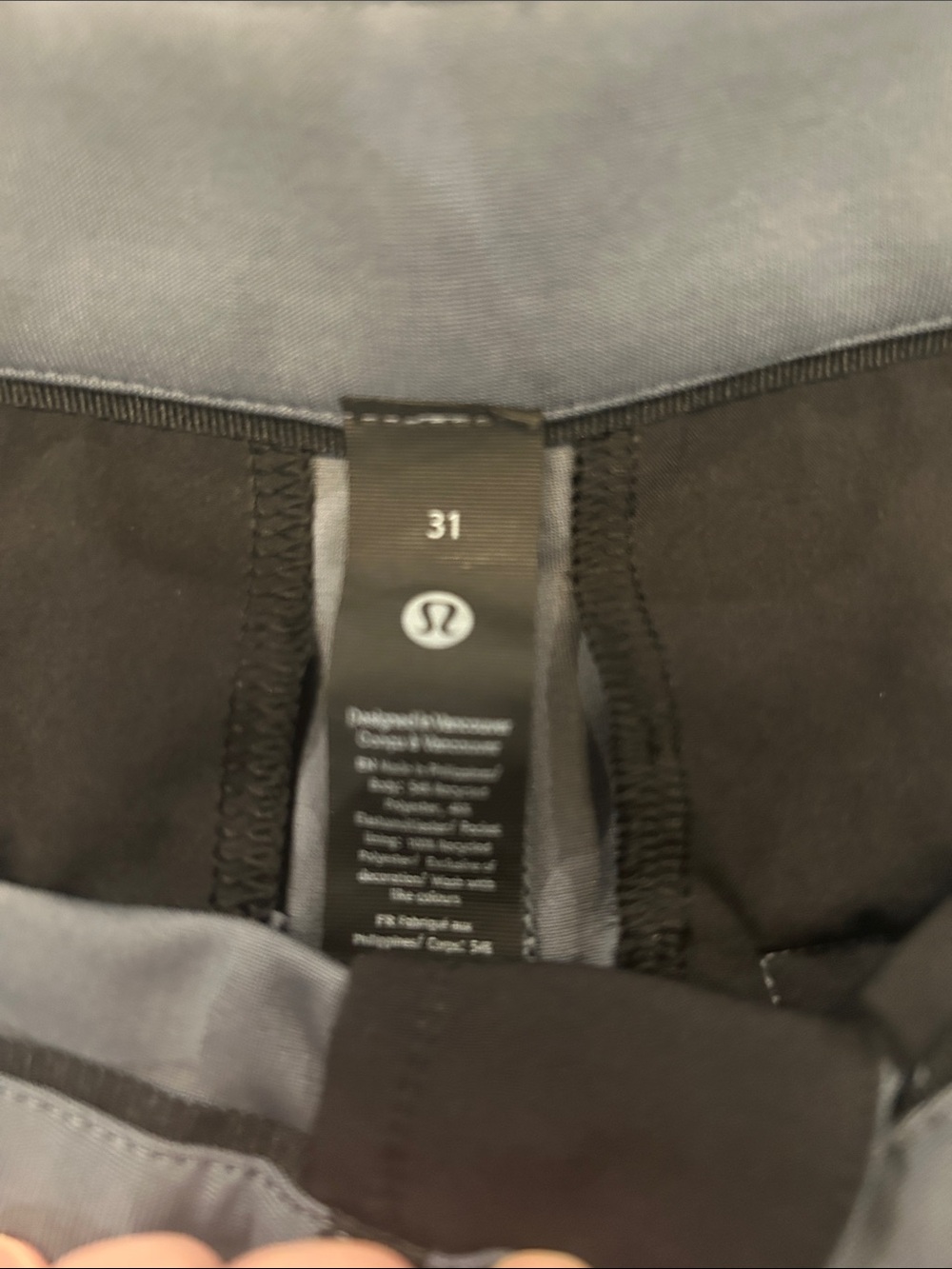 lululemon athletica commission shorts Men's Slate Gray 7 in inseam - Picture 2 of 6
